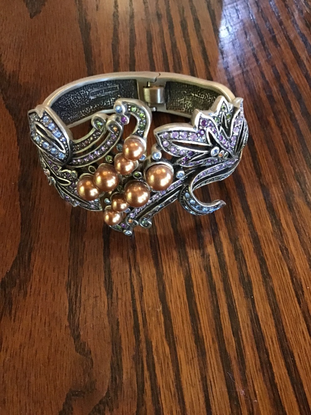 Heidi Daus statement bracelet